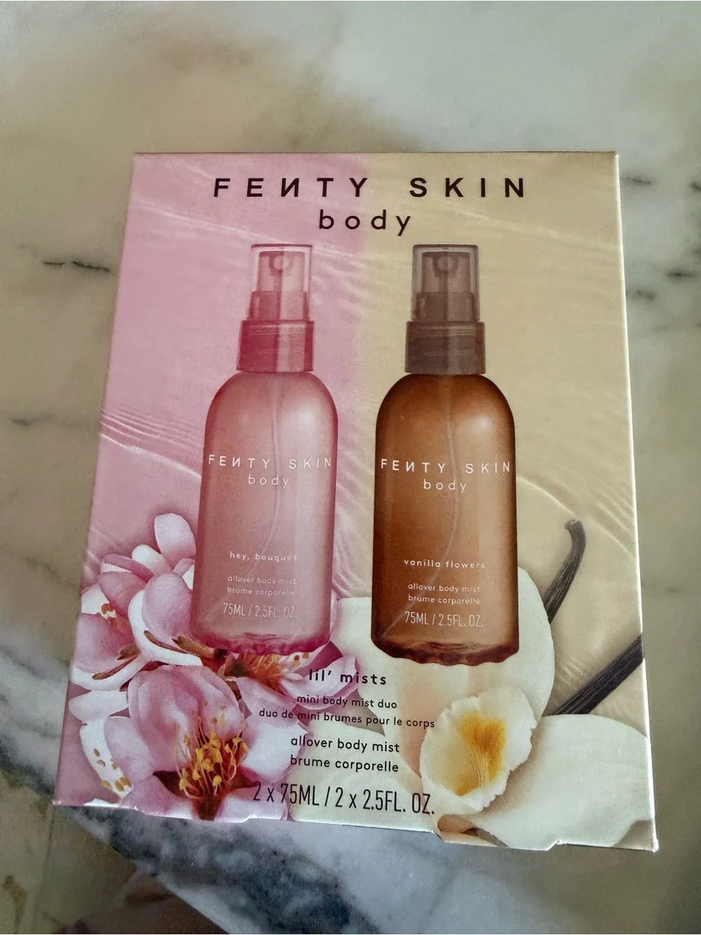 Fenty Skin LIL' MISTS MINI BODY MIST DUO NEW